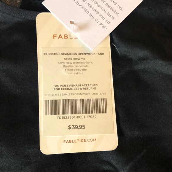 Fabletics Christine Seamless Openwork Tank - Picture 5 of 5